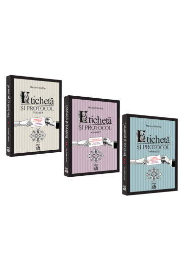 PACHET: Eticheta si protocol. Volumul I, Volumul II si Volumul III