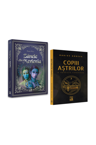 Pachet - Carti scrise de Copii, pentru Copii: Raisa Micu - Zanele din Merlenia. Darius Gorcea: Copiii Astrilor – O poveste SunShade