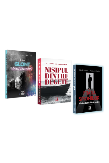 Pachet: Carți thriller, suspans și spionaj