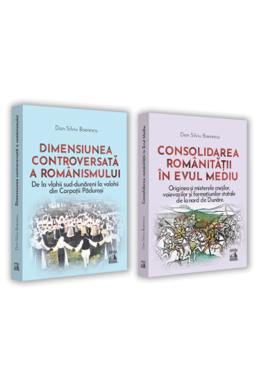 Pachet: Carți despre daci, vlahi, țarile romane, cnezate și voievodate - Dan-Silviu Boerescu