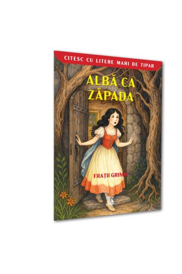 ALBA CA ZAPADA (CITESC CU LITERE MARI DE TIPAR)